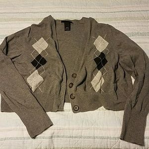 Short cardigan